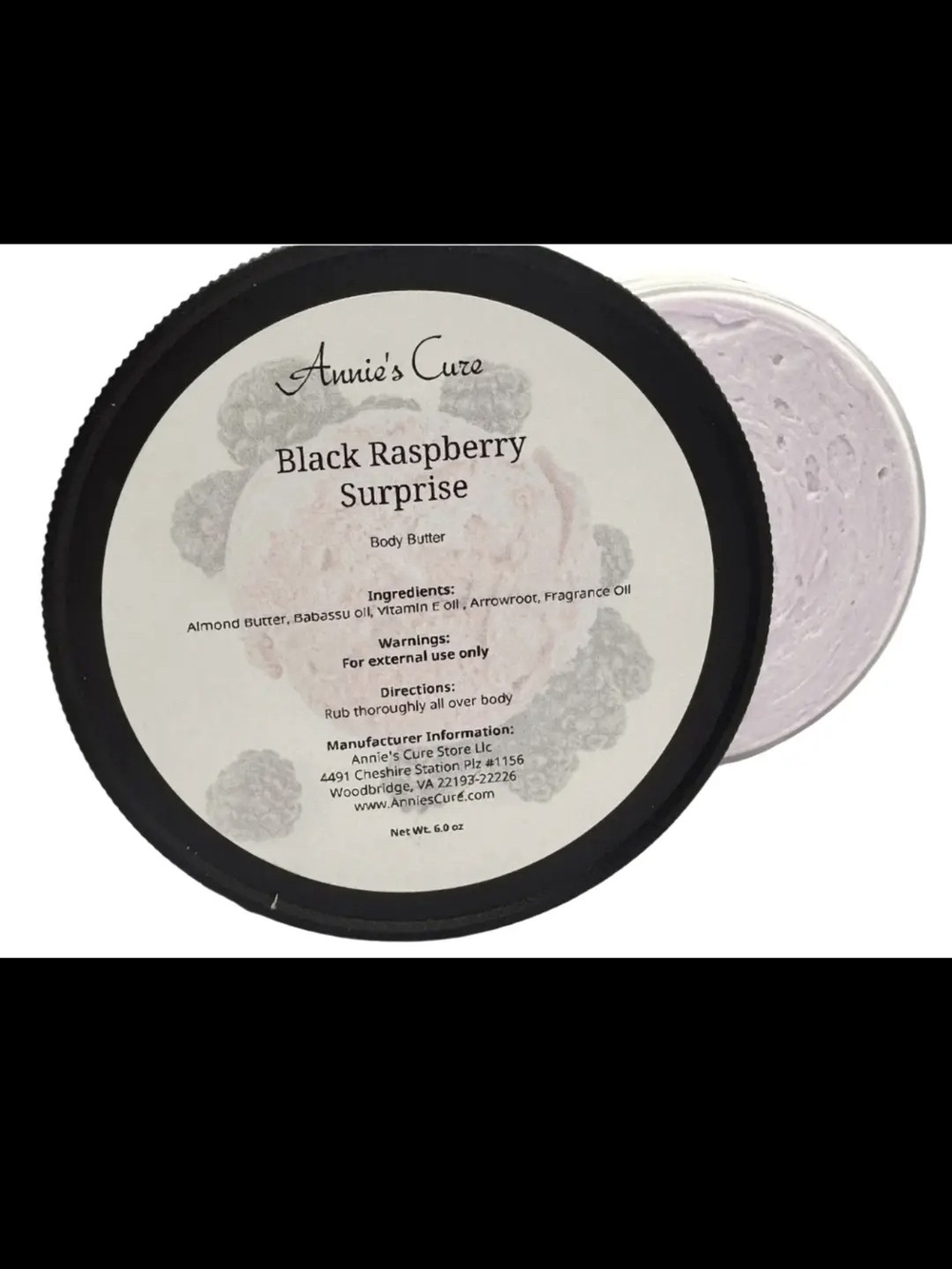 Black Raspberry Surprise Whipped Body Butter